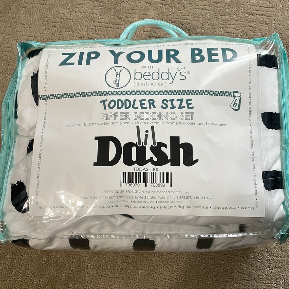 Beddy’s toddler bedding set